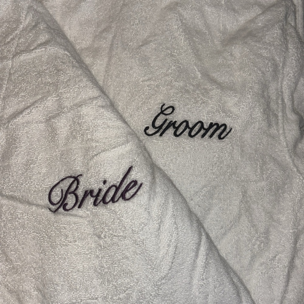 Bride&Groom robe. NEVER WORN.